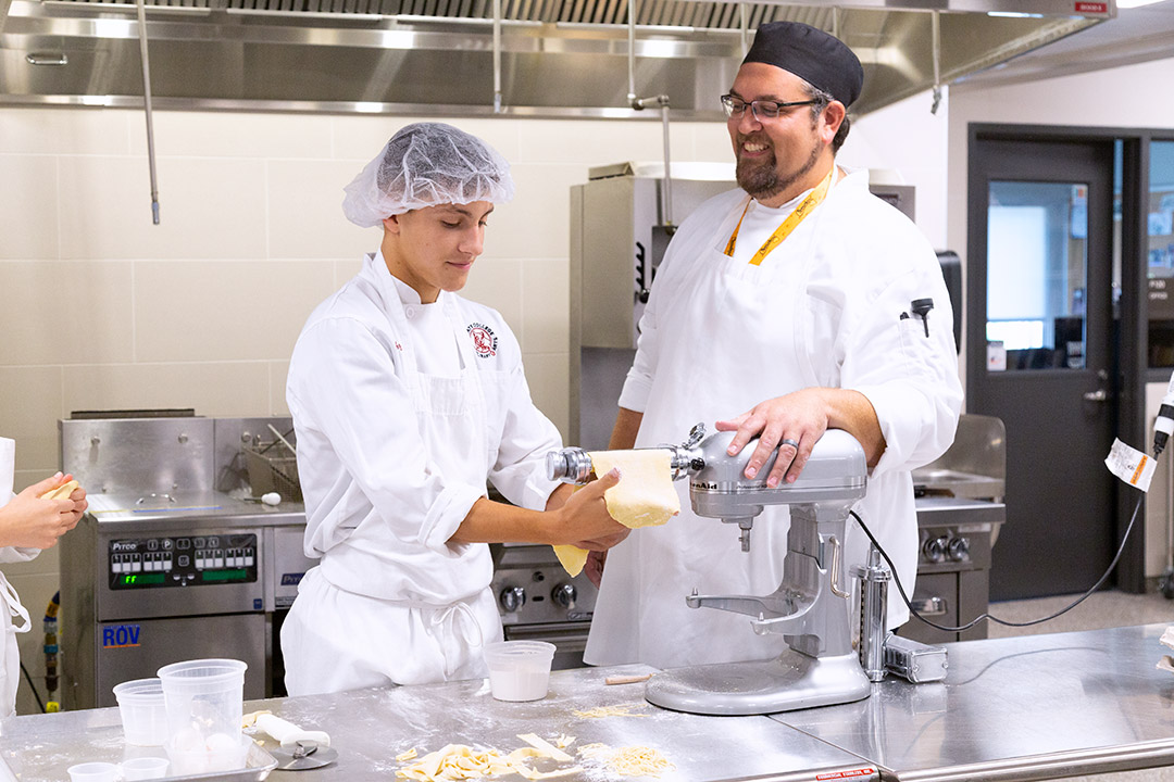 Provisions Magazine Chef Zach Lorber's students cook pasta